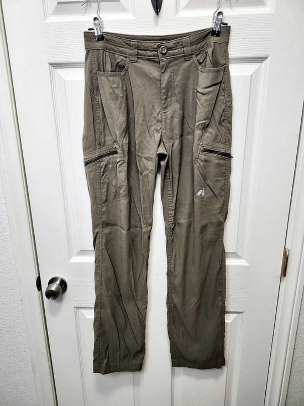 Eddie Bauer Women's Guide Pro Pants Straight Leg Olive Gorpcore